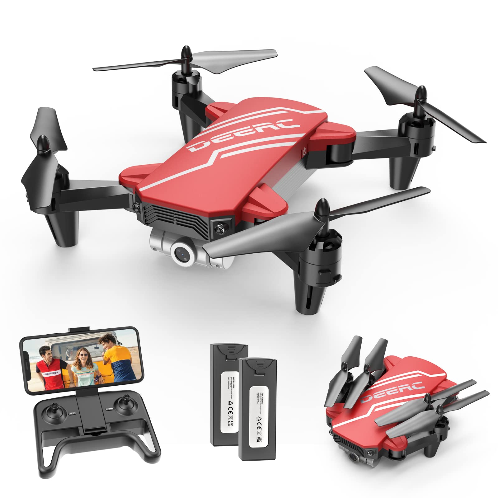 Amazon.com: DEERC D20 Mini Drone for Kids with 720P HD FPV Camera