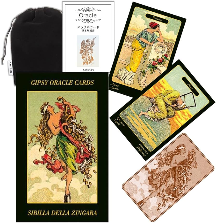 Amazon.co.jp: Kancharo オラクルカード 52 枚 タロット占い【ジプシー