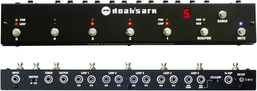 Amazon | Noah'sark PTBS-1 | ラインセレクター・スイッチャー | 楽器
