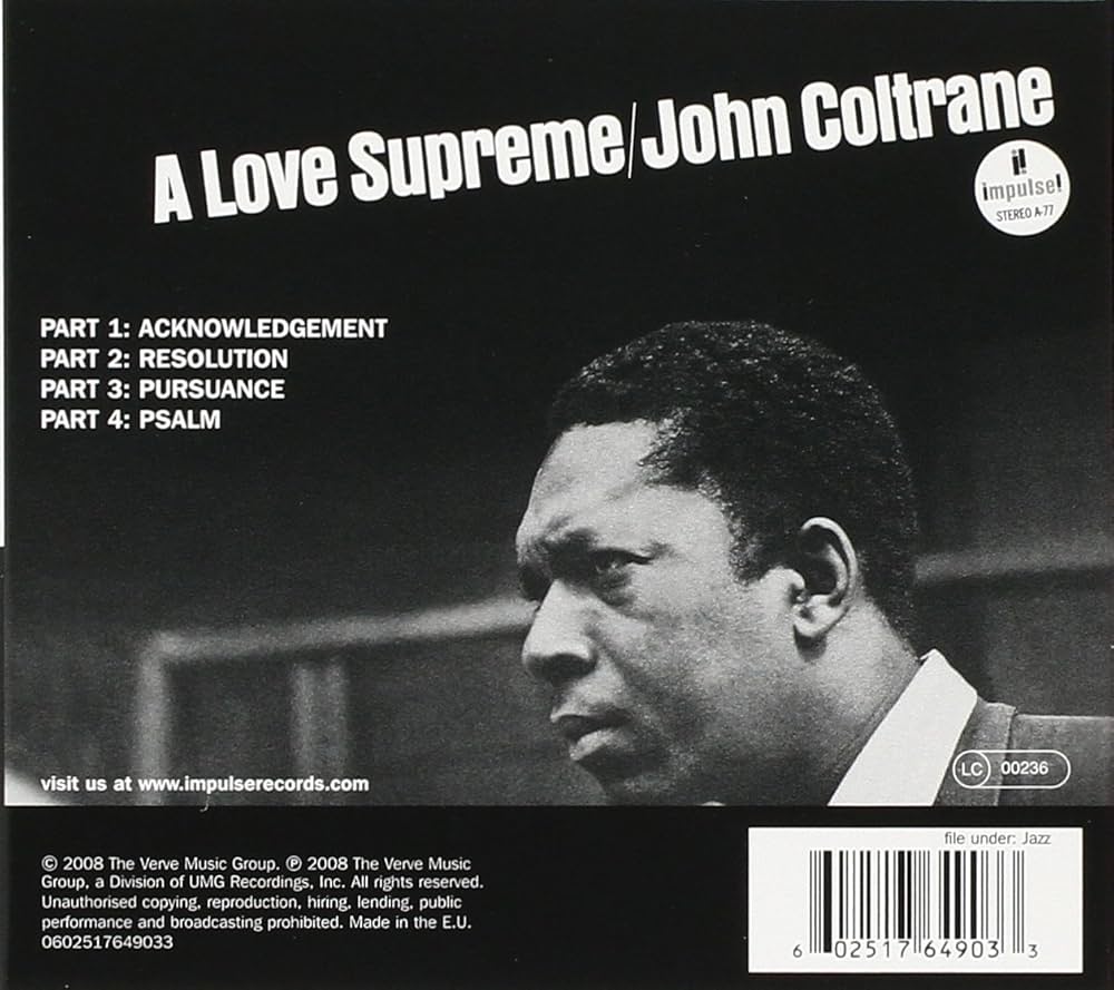 John Coltrane - Love Supreme - Amazon.com Music