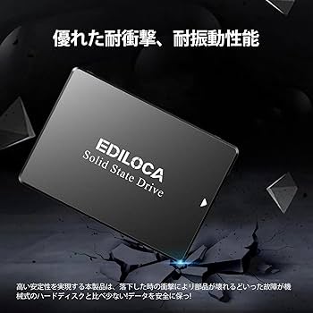 Amazon | EDILOCA ES106 SSD 2TB 2.5インチ 7mm SATA3 6Gb/s 3D NAND