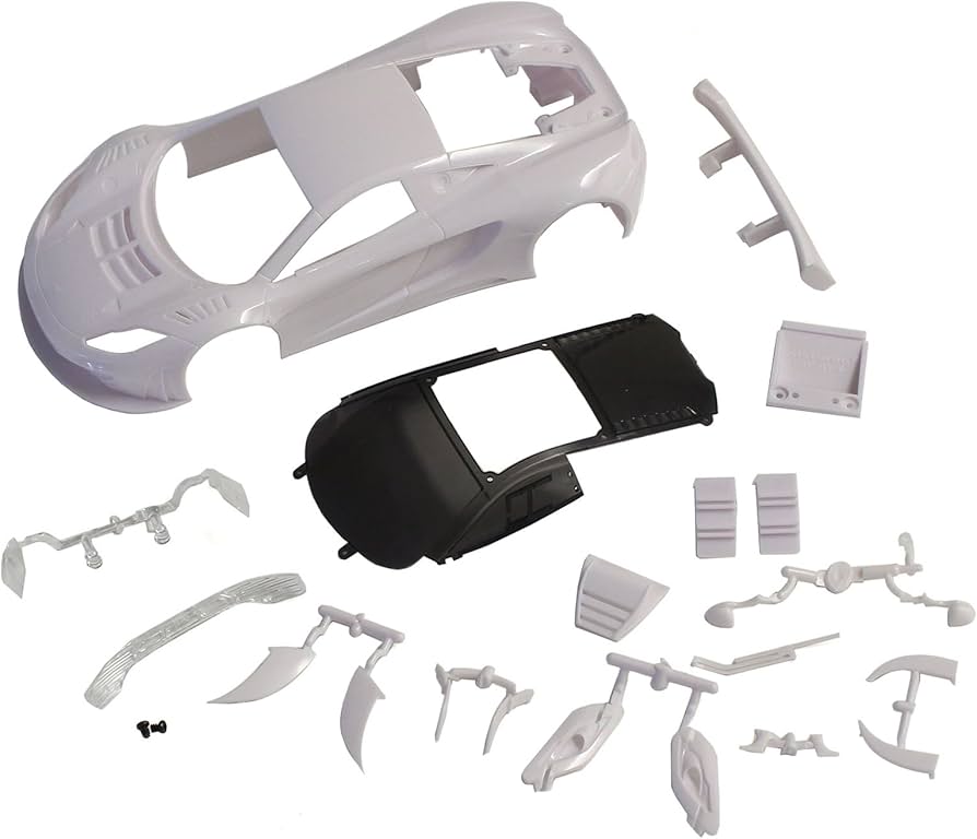 Amazon | 京商 マクラーレン12C GT3 2013ホワイトボディセット (未塗装