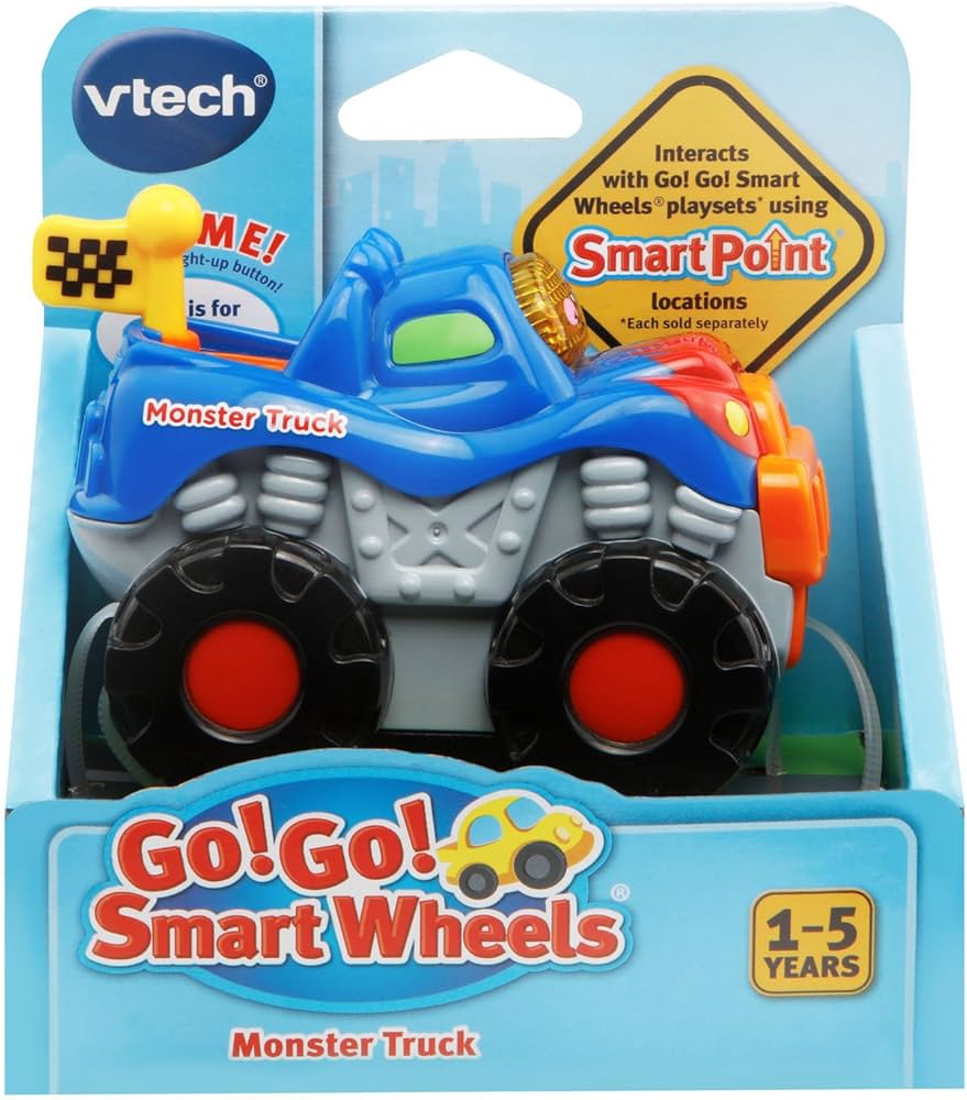 Amazon.com: VTech Go! Go! Smart Wheels Monster Truck : Toys & Games