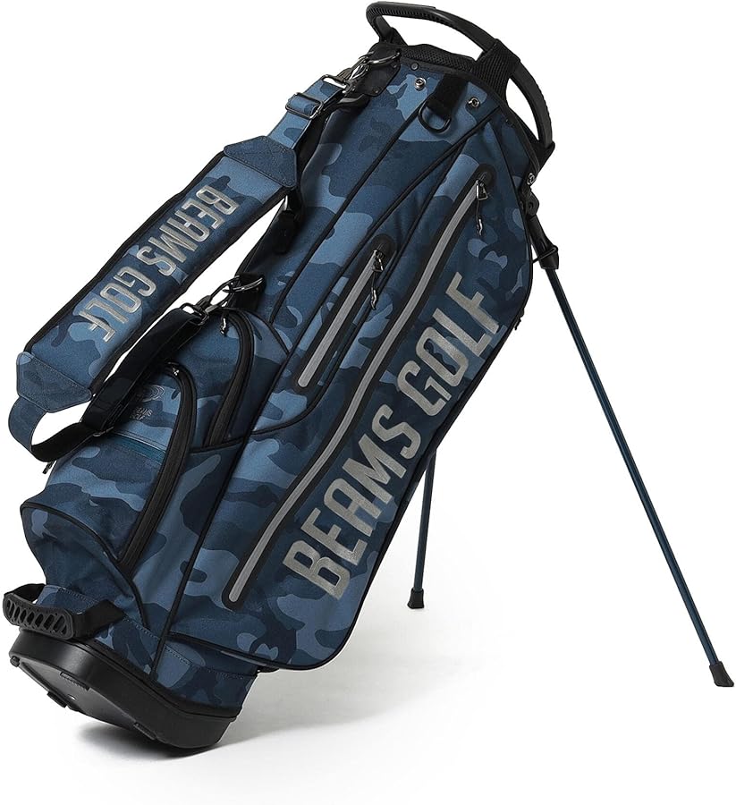 Amazon.co.jp: [ビームスゴルフ] バッグ キャディバッグ ブルーグレー