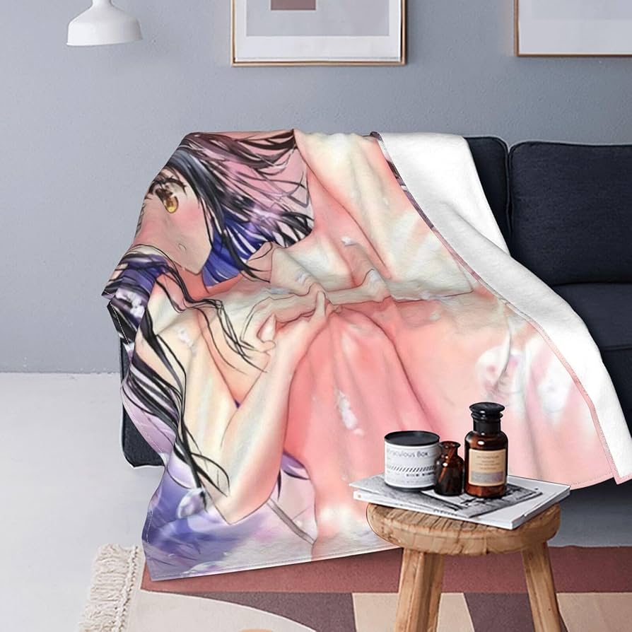 Amazon.co.jp: ブランケット 毛布 セクシー アニメ柄 トップレス