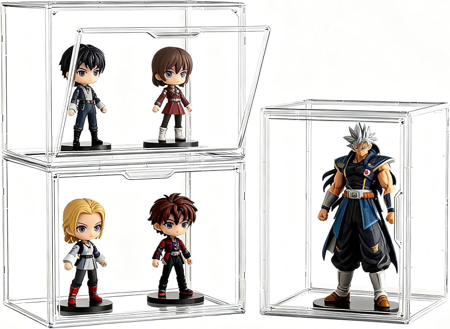 Amazon.co.jp: フィギュアケース フルクリア アクリルケース