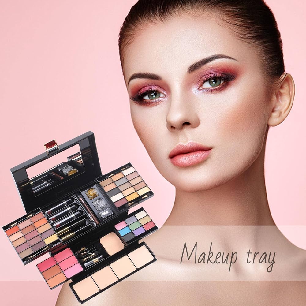 Amazon.co.jp: PUERI 39色 メイクアップセット メイクパレット アイ