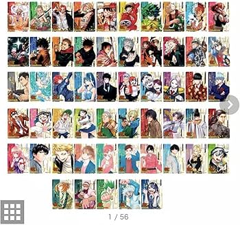 Amazon.co.jp: 週刊少年ジャンプ 55周年記念 コレクションカード 全55