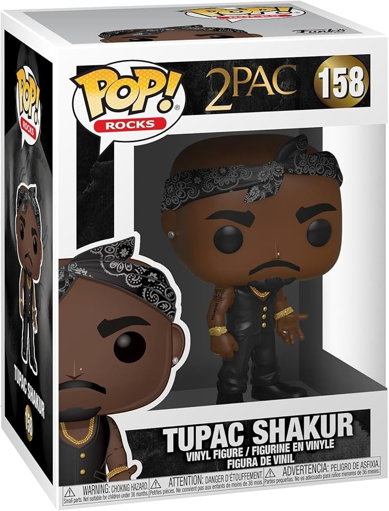 Amazon.co.jp: FUNKO POP! ROCKS: Tupac - Vest w/ Bandana : ホーム