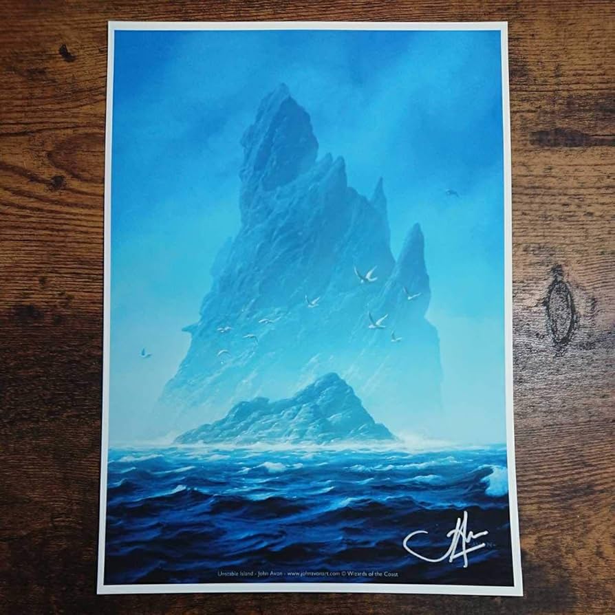 Serra Angel サイン入りアーティストプルーフ John Avon Artist