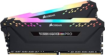 CORSAIR Vengeance RGB PRO DDR4 RAM 32GB (2x16GB) 3200MHz CL16-20