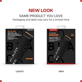 WD_BLACK, SSD SN850x 2TB NVMe M.2 2280 (Leitura até 7300MB/s e