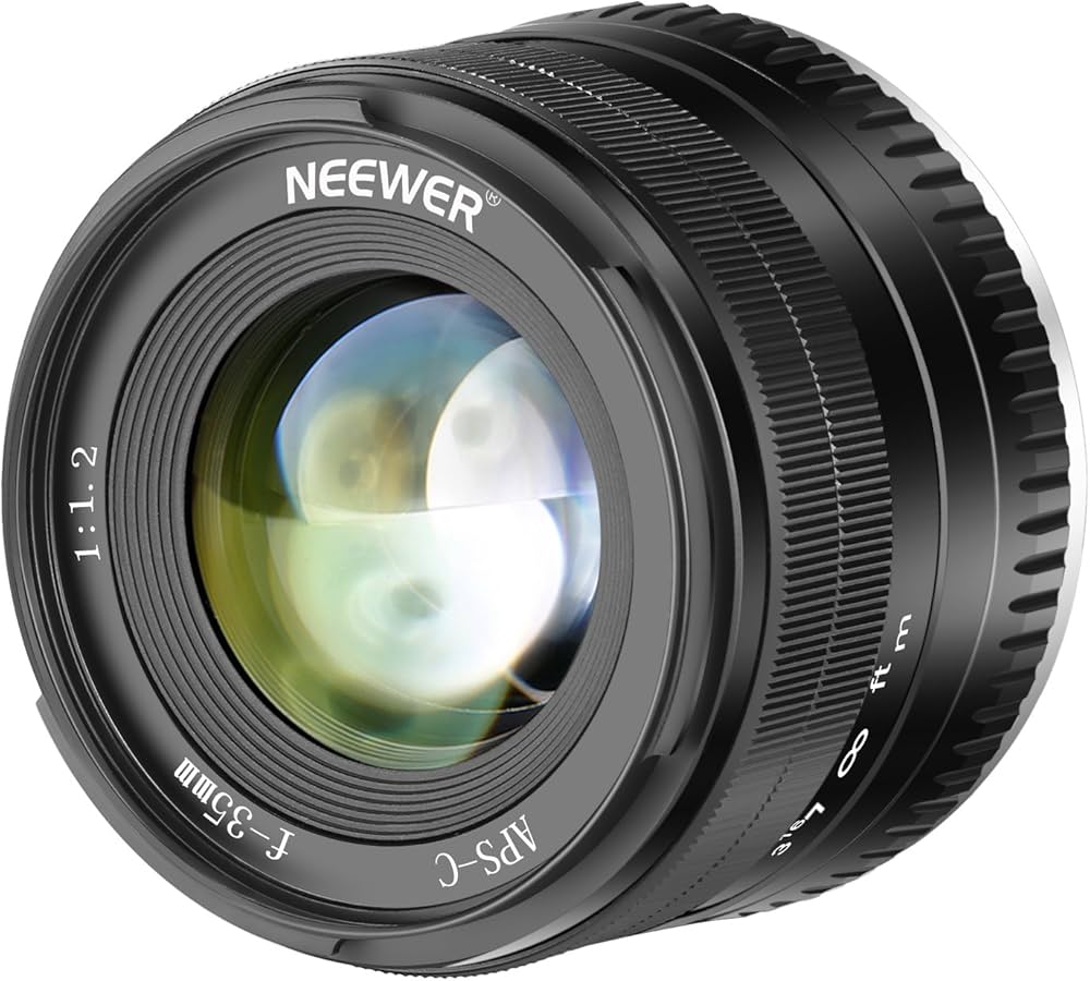 Amazon.co.jp: Neewer 35mm F1.2 Large Aperture Prime APS-C Aluminum