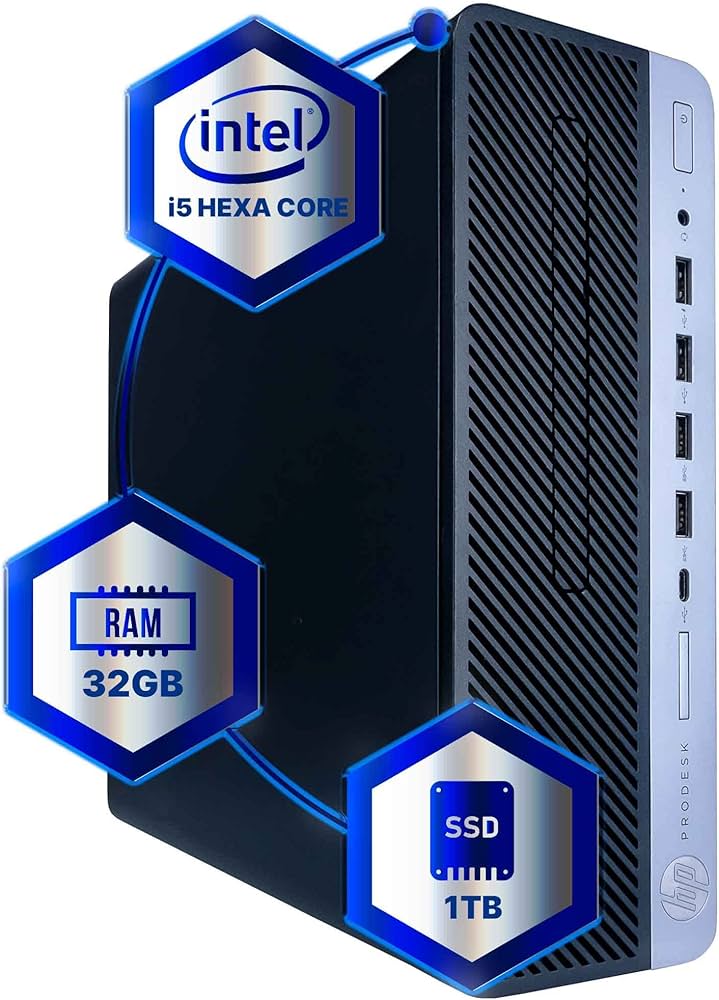 Amazon.com: HP ProDesk 600G4 Desktop Computer | Hexa Core Intel i5
