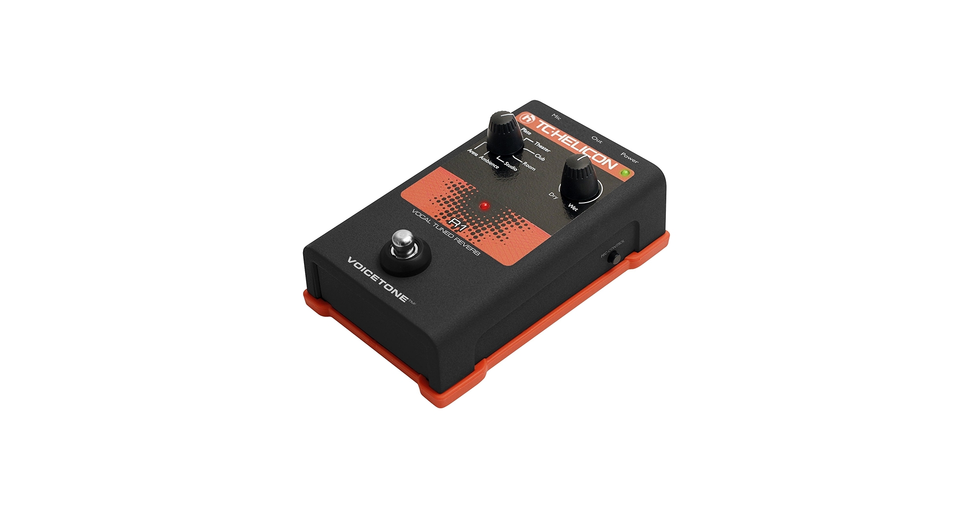 Amazon.com: TC Helicon VOICETONE R1 Single-Button Stompbox for