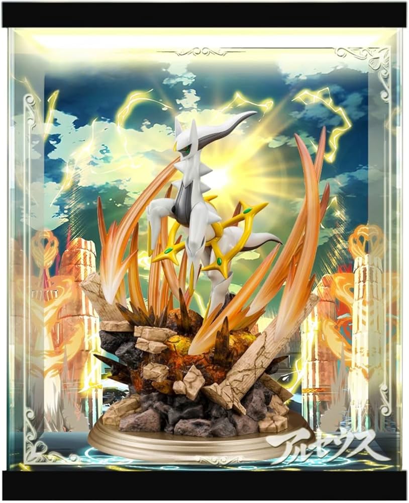 Amazon.co.jp: アルセウス 専用 フィギュアケース 展示ケース (照明