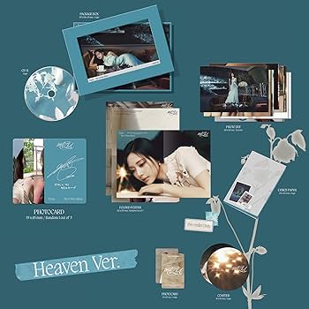 TZUYU of TWICE - 1st Mini Album [abouTZU] (Heaven Ver.) Package