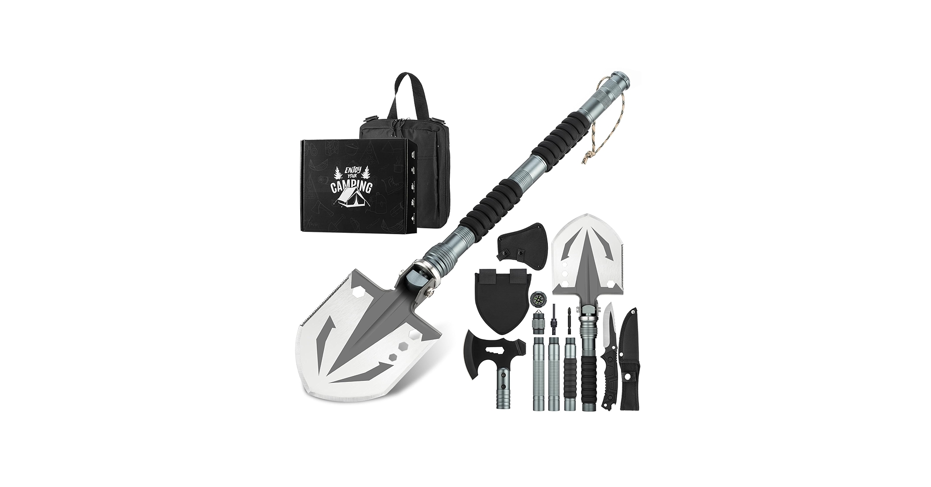 Amazon.com : ZENHOSIT Survival Shovel with Camping Axe