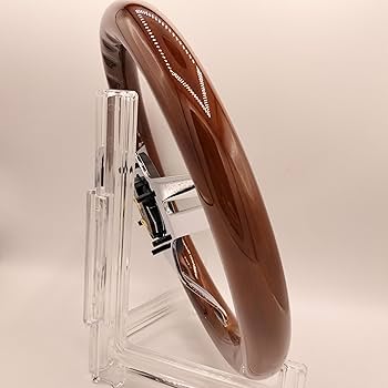 Amazon | 290mm 小径ステアリングホイール ウッド 29パイ 29Φ 旧車