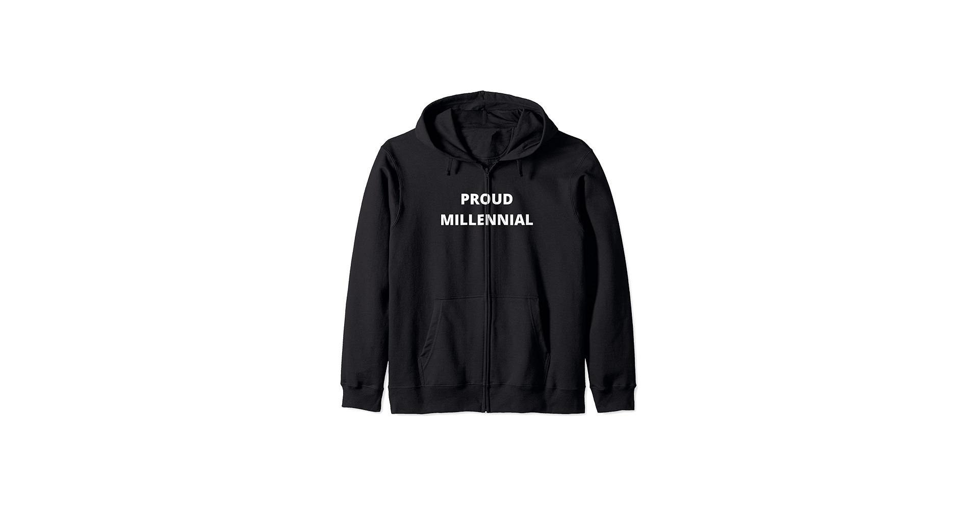 Amazon.com: Millennial Generation Proud millennial Zip Hoodie