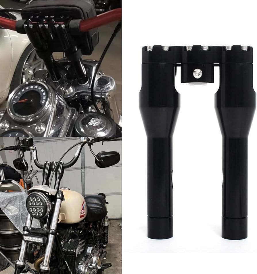 Amazon | TARAZON 1 1/8インチ 28mm ハンドルバーライザー 7インチ