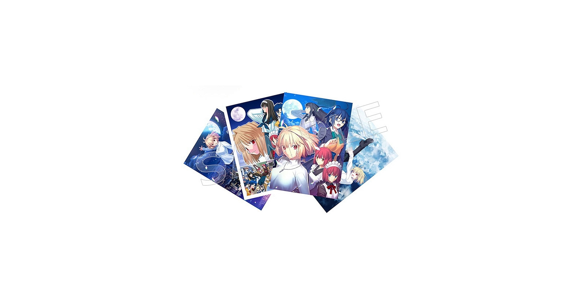 Amazon.co.jp: コミケ99 C99 月姫 クリアファイル 4種 セット TYPE