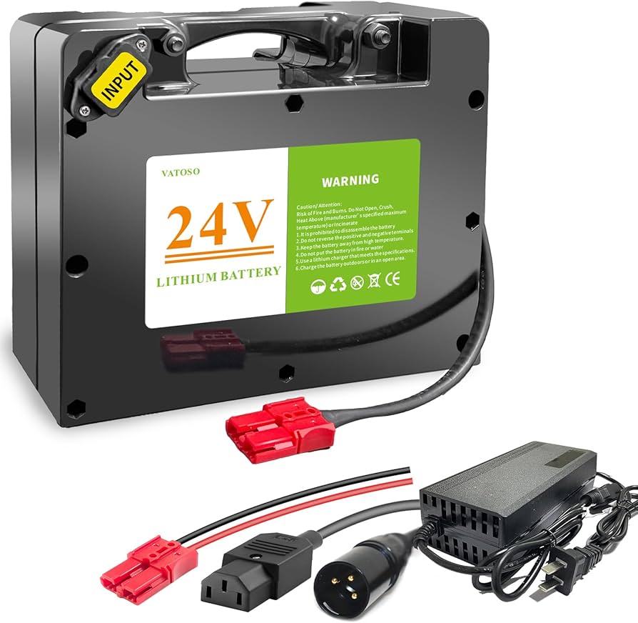 Amazon.com: VATOSO 24V20AH Lithium Battery for Electric Wheelchair