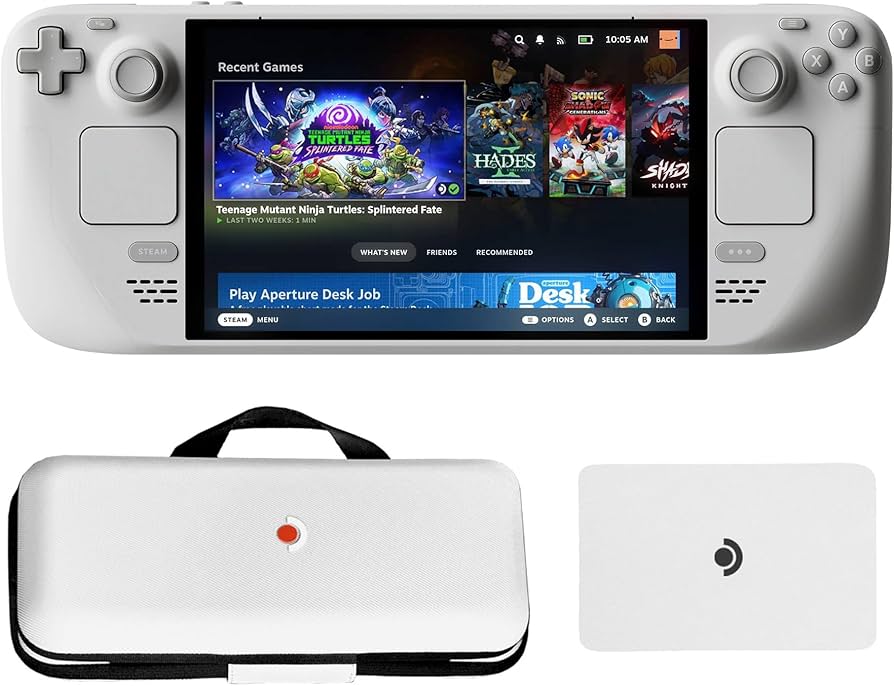 Steam Deck Limited Edition 1TB OLED White Handheld Console with
