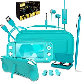 Amazon.com: Orzly Switch Lite Accessories Bundle - Case & Screen