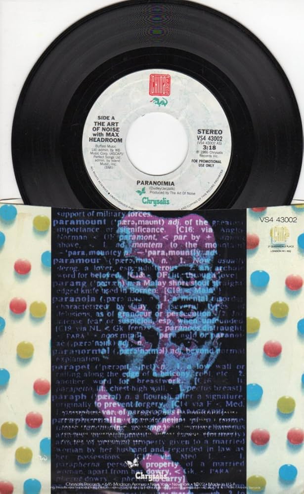 Art of Noise: Paranormia B/w Paranormia - Amazon.com Music