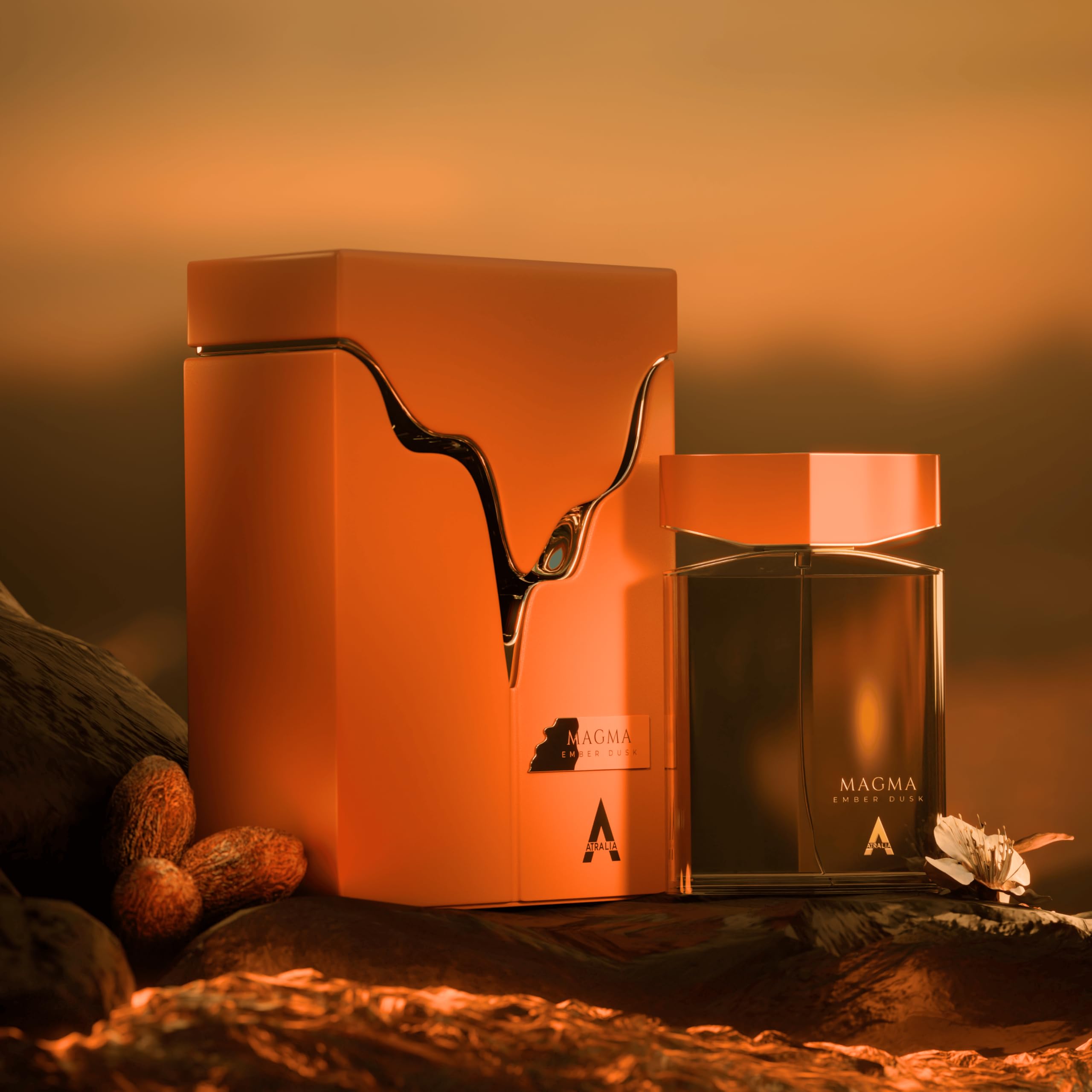 Amazon.com : Atralia Magma Ember Dusk Extrait de Parfum EDP 2.7 fl