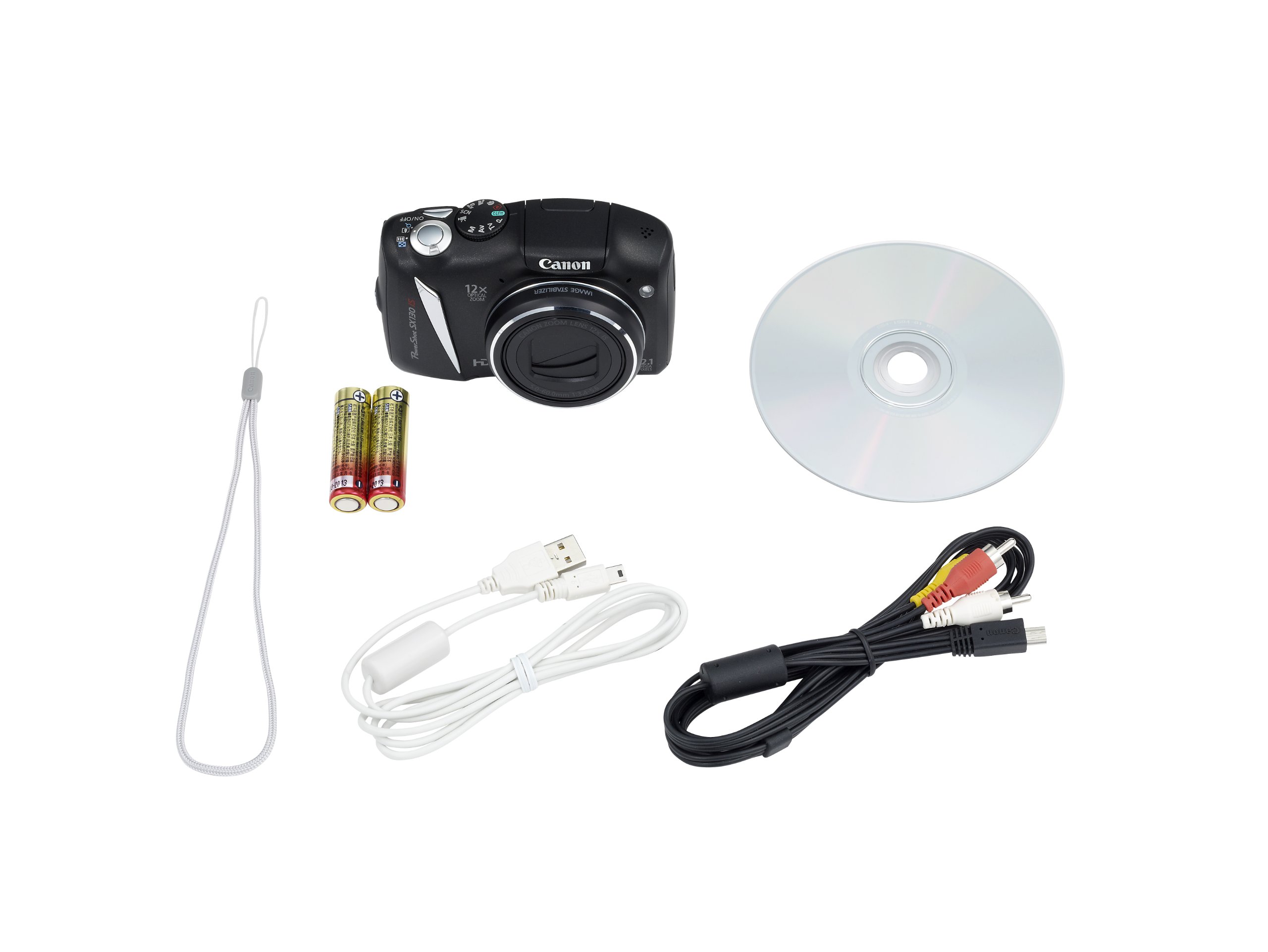 Amazon | Canon デジタルカメラ Powershot SX130IS ブラック PSSX130IS