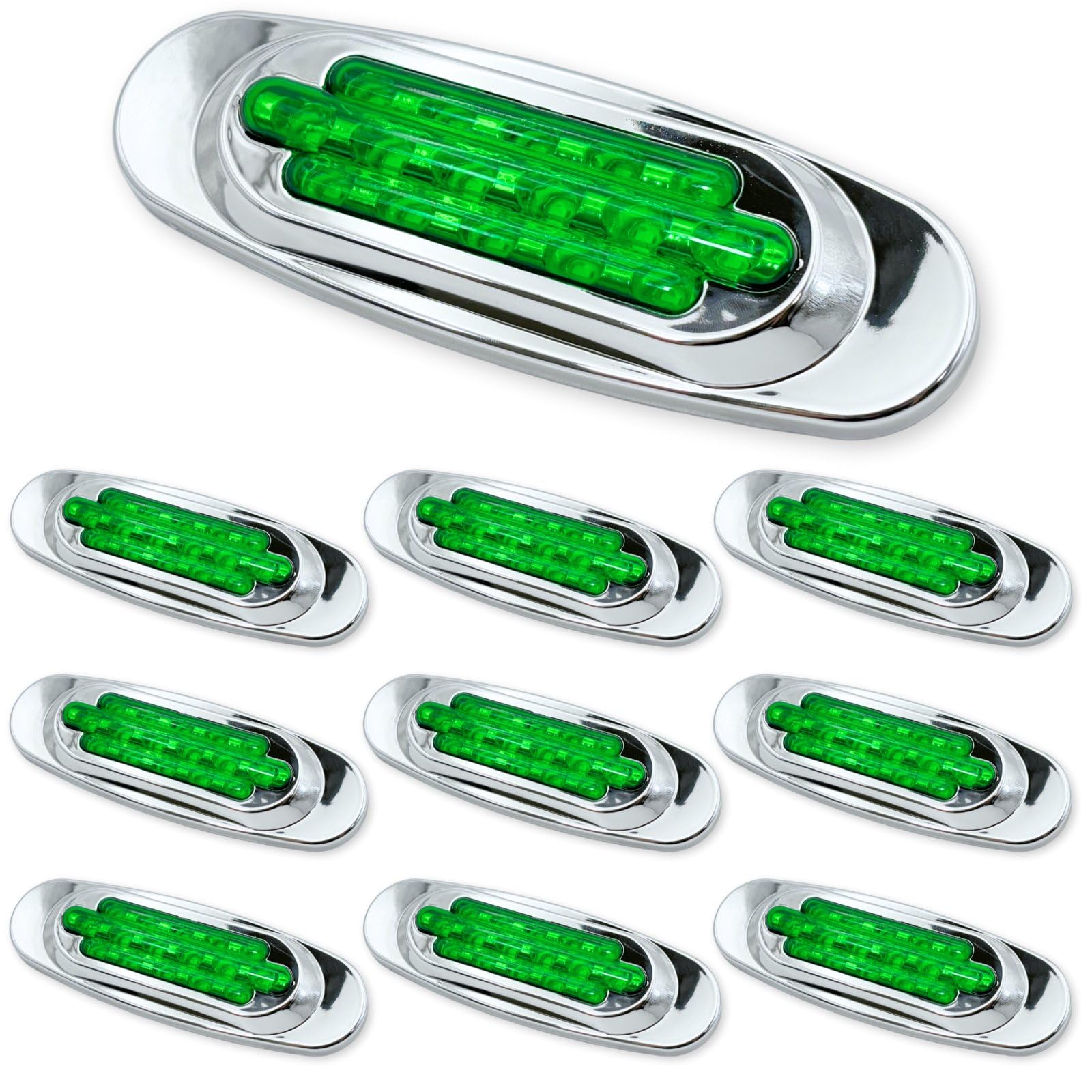 Amazon.co.jp: MARUHADO サイドマーカー LED 24v 12v トラック 車高灯