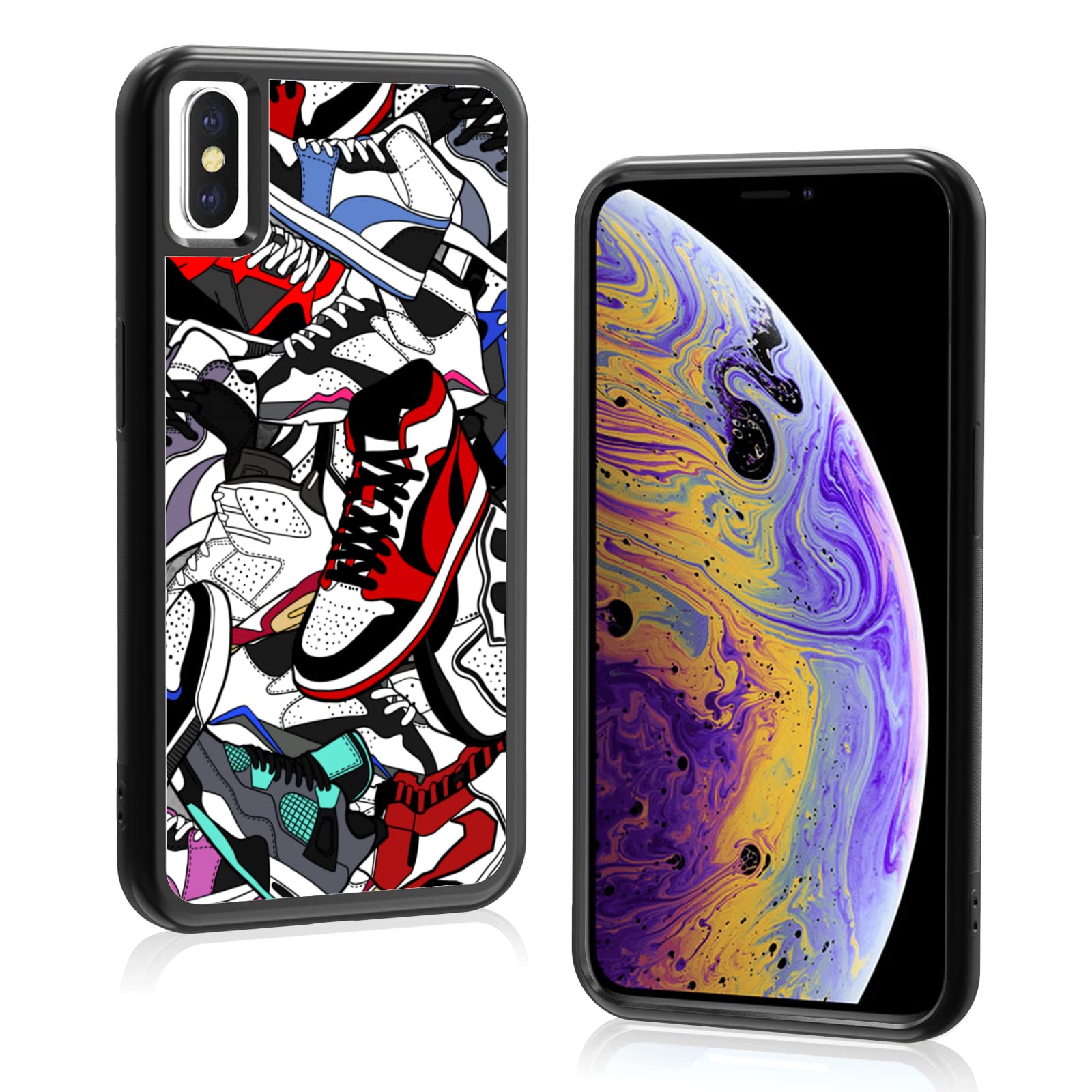 Amazon.com: Axulimin Cool Shoe Phone Case for iPhone X and iPhone