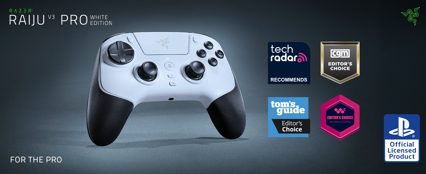 Amazon.com: Razer Raiju V3 Pro Wireless Controller: Officially