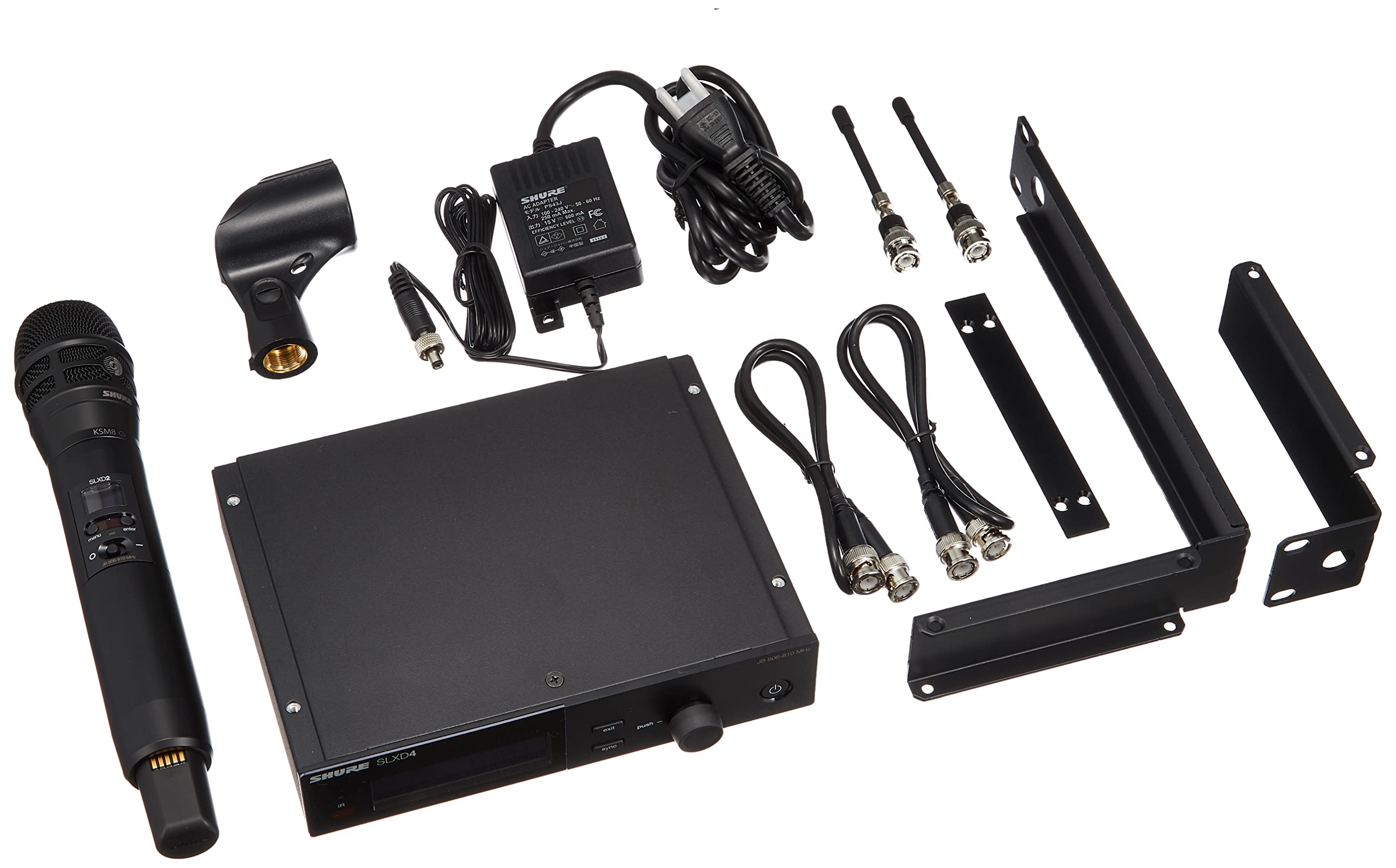 Amazon | SHURE シュア SLX-Dシリーズ ワイヤレスマイク SLXD24/K8B