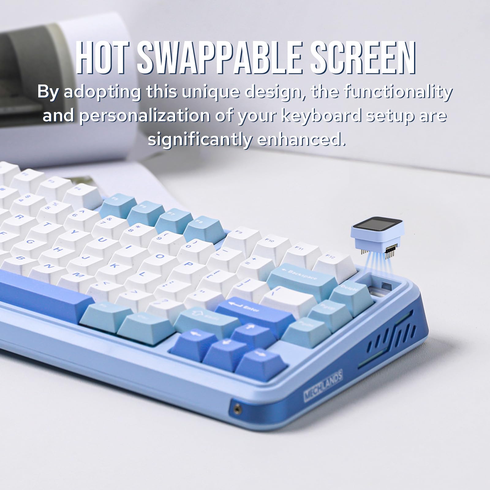 Amazon | 【2024新登場】MechLands Vibe75 75%ワイヤレスゲーミング