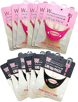 Amazon.co.jp: Today's Cosme ゼロスポット Vライン ブラック6枚+