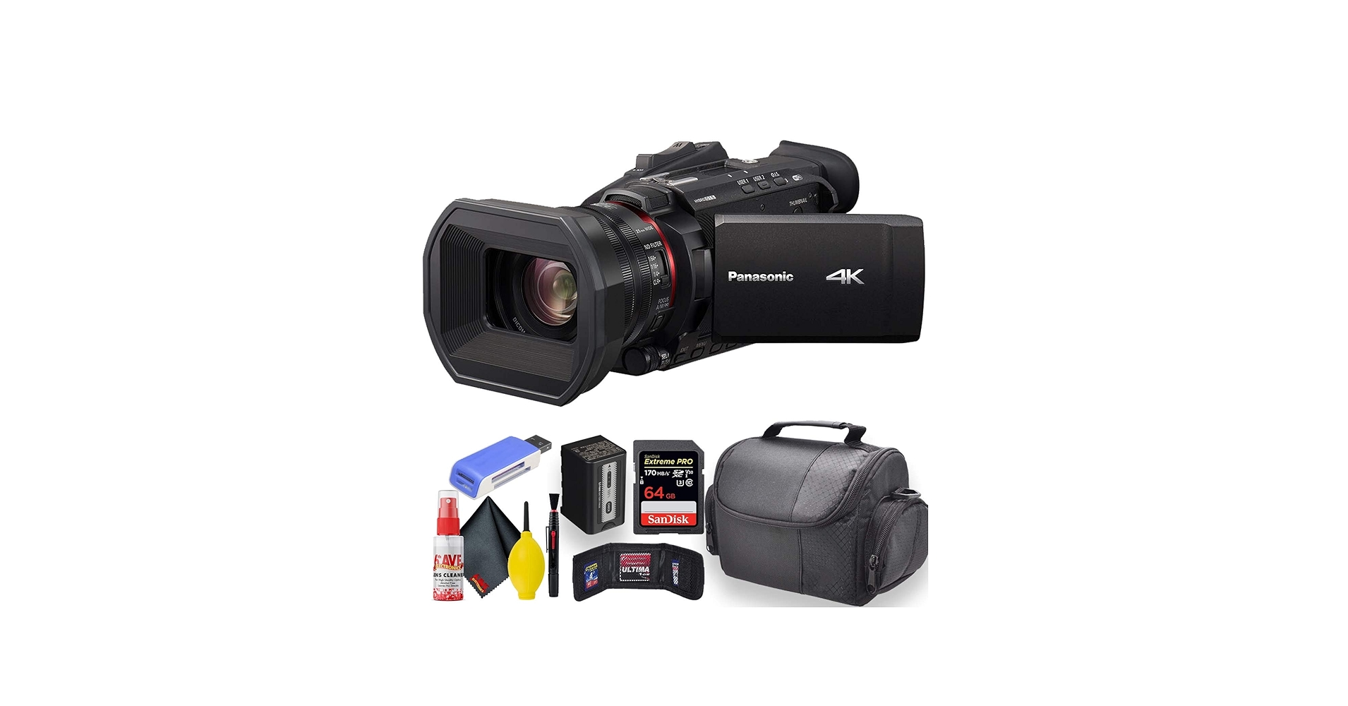 Amazon.com : Panasonic HC-X1500 4K Professional Camcorder with 24x