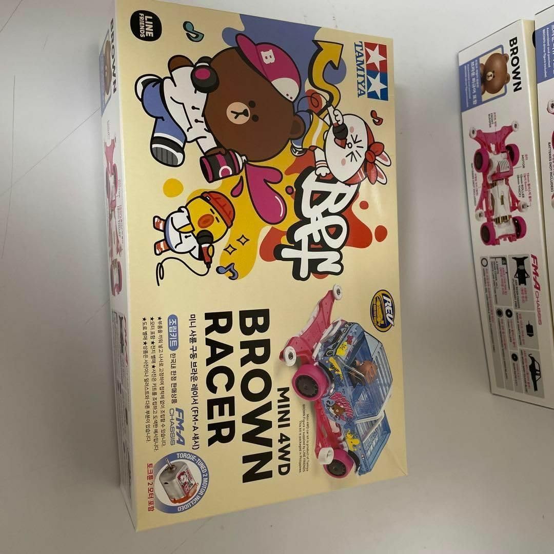 Amazon | 5台セット タミヤコリア ミニ四駆 韓国ラインフレンズ