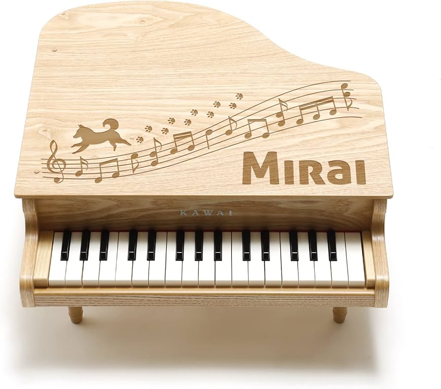 Amazon.co.jp: 【 名入れ 無料 】 カワイ ミニピアノ グランドピアノ