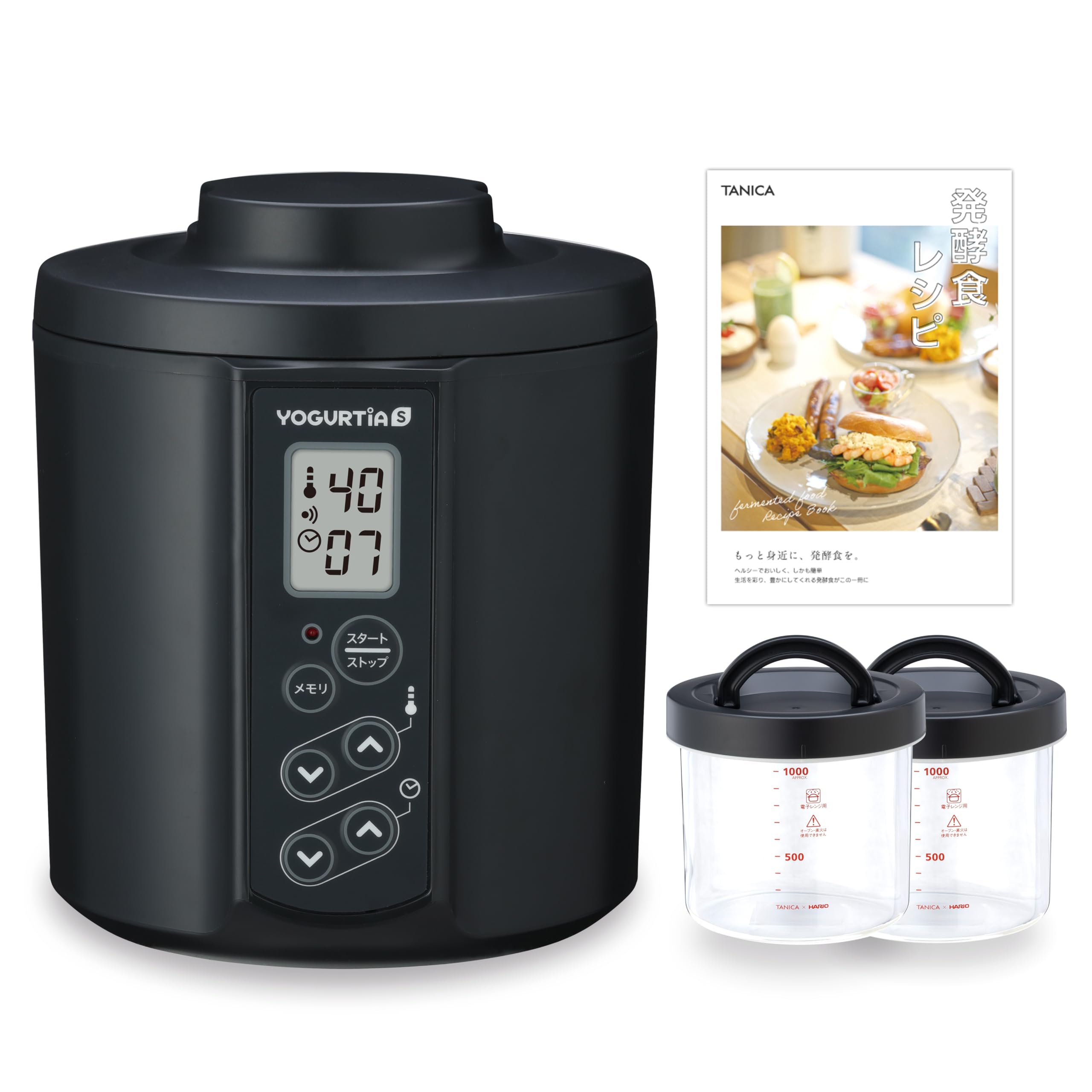 Amazon | 【公式最新モデル・国産・ガラス容器】TANICA ヨーグルト