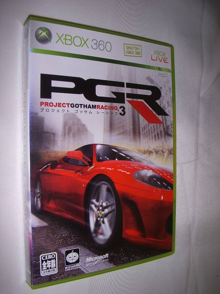 Amazon | PGR3-プロジェクト ゴッサム レーシング 3- Xbox360 | ゲーム