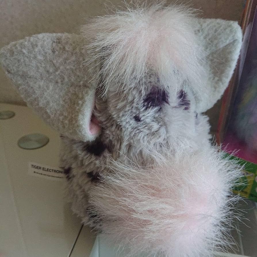 Amazon.co.jp: 初代 ファービー レインボーカラー グレー×ピンク