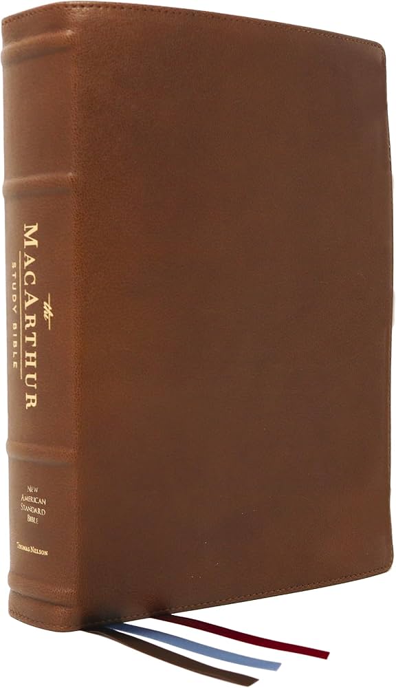 NASB, MacArthur Study Bible, 2nd Edition, Premium Goatskin Leather