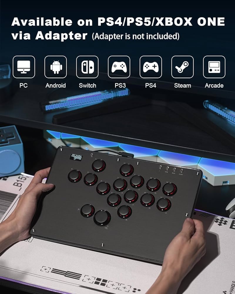 Amazon.com: Haute42 Leverless Controller Arcade Stick: Leverless