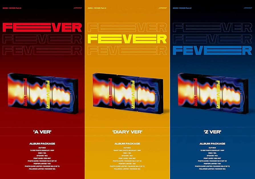 KQ Entertainment ATEEZ - ZERO : FEVER Part.2 (6th Mini Album