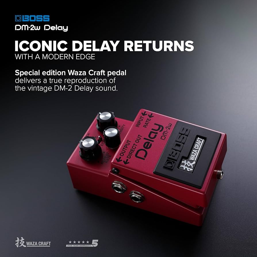 Amazon | BOSS ボス Waza Craftシリーズ Delay DM-2W | ディレイ