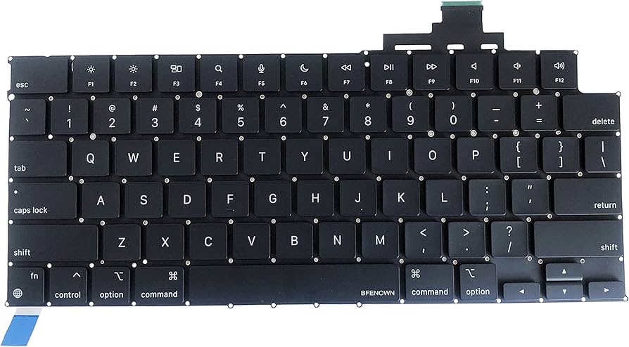 Amazon.com: Bfenown Replacement US Keyboard for MacBook Air M2 M3
