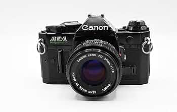 Amazon.com : Canon AE-1 Program 35mm SLR Camera with 50mm 1:1.8